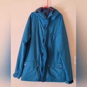 ARMADA Blue Hooded Jacket Size XL.